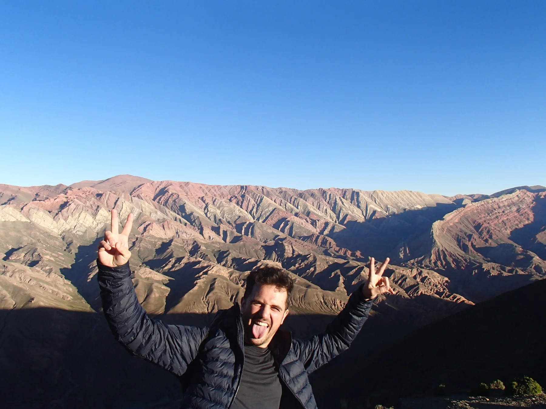 Álvaro en el norte de Argentina